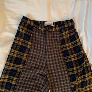 Urban outfitters plaid pants